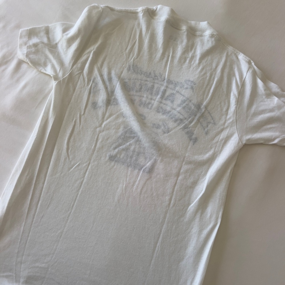 Vintage 1990 Reynoldsville Car Show Graphic T-Shirt White Action Wear USA Made M - Picture 5 of 5